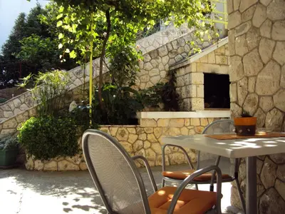 Tlocrt objekta Apartments with a parking space Hvar - 9658