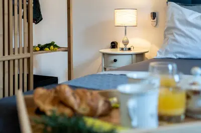 Krevet ili kreveti u jedinici u objektu Apartments LOTA on TOP Location
