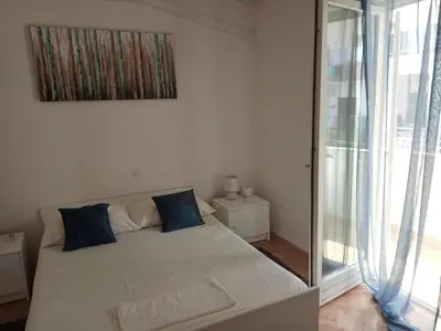 Krevet ili kreveti u jedinici u objektu apartman Biokovo