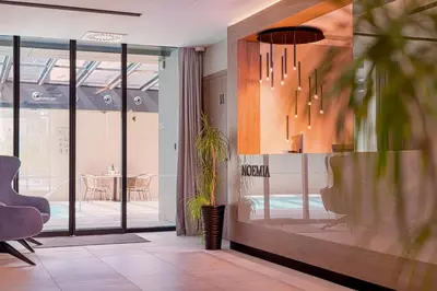 Krevet ili kreveti u jedinici u objektu Boutique Hotel Noemia