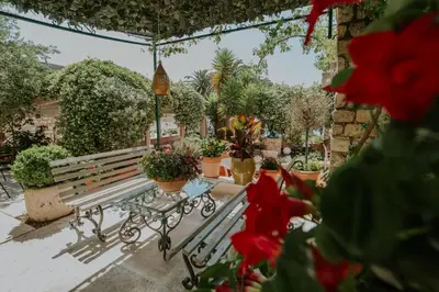 Vrt u objektu Boutique old town house Karkovich