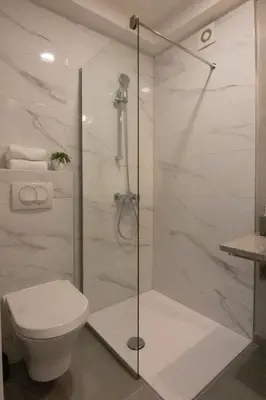 Kupaonica u objektu Crystal Villa
