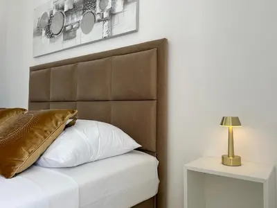 Krevet ili kreveti u jedinici u objektu Apartments - Villa Sabrina