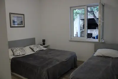 Krevet ili kreveti u jedinici u objektu Superior apt, 4 rooms, 4 bathrooms