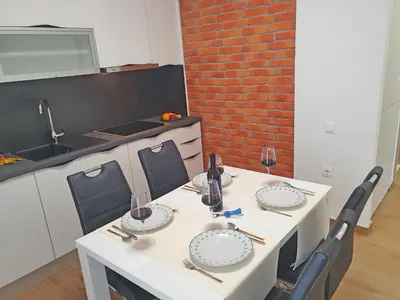 Kuhinja ili čajna kuhinja u objektu Holiday Home Gordana