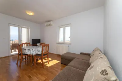 TV i/ili zabavni centar u objektu Apartments Ella