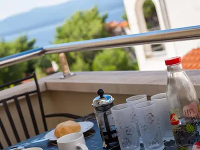 Balkon ili terasa u objektu Apartment Ella Sea View