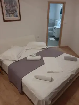 Krevet ili kreveti u jedinici u objektu Penthaus Apartment N&M