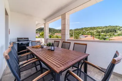 Balkon ili terasa u objektu Guest house Barbara
