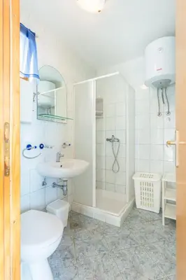 Kupaonica u objektu Vacation house Milka