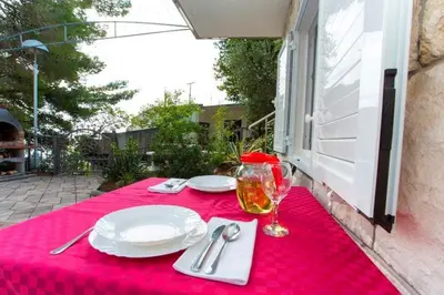 Balkon ili terasa u objektu Apartments by the sea Baska Voda, Makarska - 16378