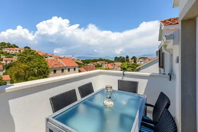 Balkon ili terasa u objektu CITY VIEW APARTMENT