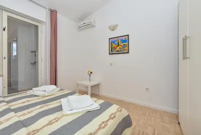 Krevet ili kreveti u jedinici u objektu House Santro