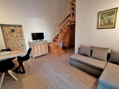 TV i/ili zabavni centar u objektu Vacation house Punta sunca