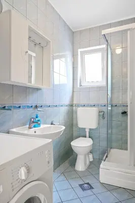 Kupaonica u objektu Golden Cape Apartments