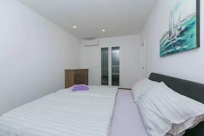 Krevet ili kreveti u jedinici u objektu Apartments Sanja