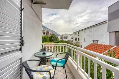 Balkon ili terasa u objektu Studio Apartmani Ivanda
