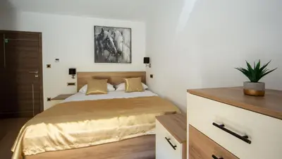 Krevet ili kreveti u jedinici u objektu Rooms & Apartments Toni