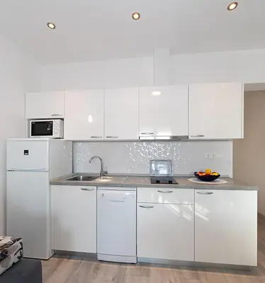Kuhinja ili čajna kuhinja u objektu Apartmani “Karla”