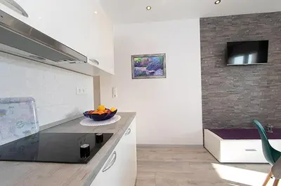 Kuhinja ili čajna kuhinja u objektu Apartmani “Karla”