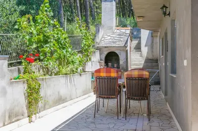 Balkon ili terasa u objektu Apartments by the sea Brela - Makarska - 18356