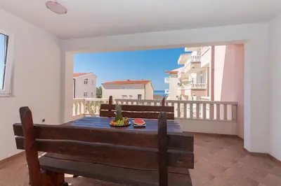 Balkon ili terasa u objektu Škiljini dvori - Studio-apartman 3