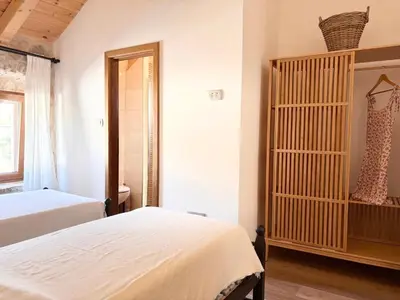 Krevet ili kreveti u jedinici u objektu Casa Rustivéra - Island Hvar