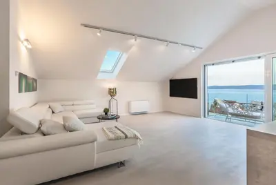 TV i/ili zabavni centar u objektu Bol Summer Residence