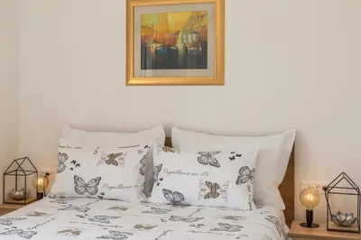 Krevet ili kreveti u jedinici u objektu Bol Summer Residence