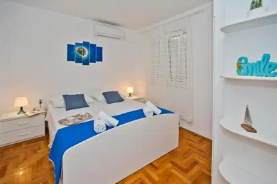 Krevet ili kreveti u jedinici u objektu Sweet Dreams Old Town Hvar