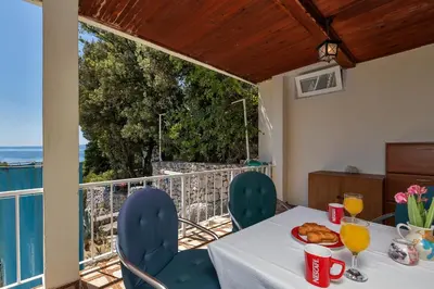 Balkon ili terasa u objektu Vila Milena
