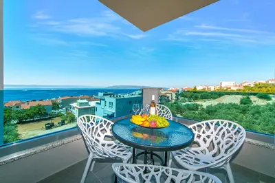 Balkon ili terasa u objektu Apartman Sunset