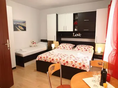 Krevet ili kreveti u jedinici u objektu Apartman Mario