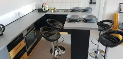 Kuhinja ili čajna kuhinja u objektu Apartmani Stones Sutivan II