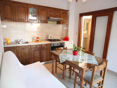 Kuhinja ili čajna kuhinja u objektu Apartman Marija