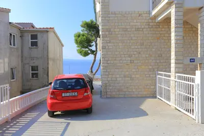 Tlocrt objekta Apartments by the sea Mali Rat, Omis - 18485
