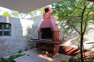 Tlocrt objekta Apartments by the sea Mali Rat, Omis - 18485