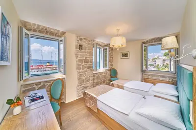 Krevet ili kreveti u jedinici u objektu Luxury Residence Mladenka