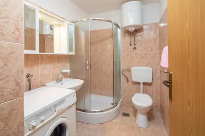 Kupaonica u objektu Seaview Apartment Ivana