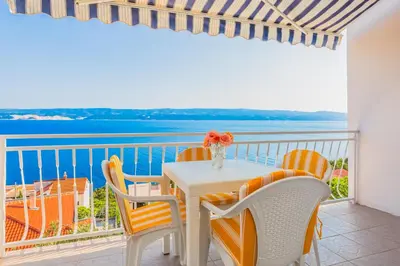 Balkon ili terasa u objektu Seaview Apartment Ivana