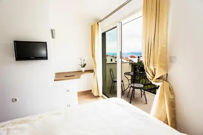 Krevet ili kreveti u jedinici u objektu Meri Lux