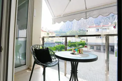 Balkon ili terasa u objektu Luxury Family Apartment Omiš