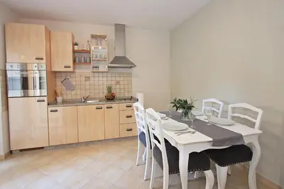 Kuhinja ili čajna kuhinja u objektu Apartman Nikoleta
