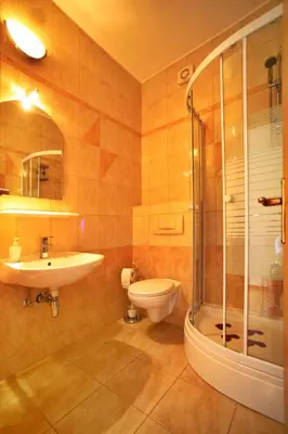 Kupaonica u objektu Sea view Apartment Studio for 2-3 people - close to commodities