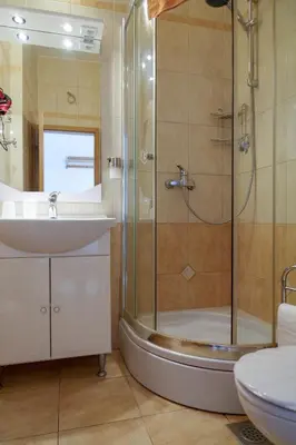 Kupaonica u objektu Sea view Apartment for 2-3 people - family