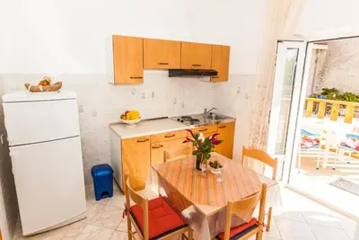 Kuhinja ili čajna kuhinja u objektu Sea View