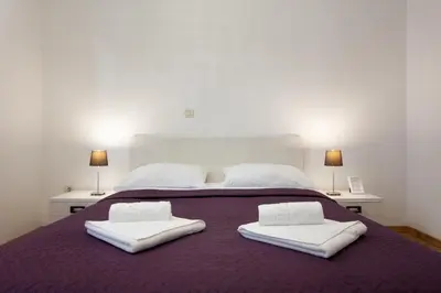 Krevet ili kreveti u jedinici u objektu Apartment City Strand