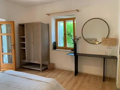 Krevet ili kreveti u jedinici u objektu Hvar luxury Villa and pool with view in heart of Stari Grad