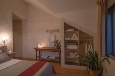 Krevet ili kreveti u jedinici u objektu Stunning Bol Villa 4 Bedrooms Villa Zlatni Rat Stunning Location