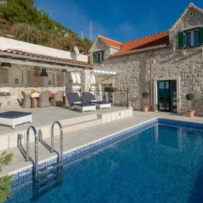 Exquisite Brac Villa 3 Bedrooms Villa Belle Murvica Seaviews